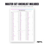 Pokemon Steam Siege master set placeholders, the checklist included in the download, Portal TCG