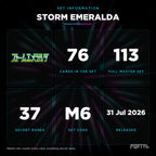 Pokemon Storm Emeralda Japanese booster box, set information, Portal TCG