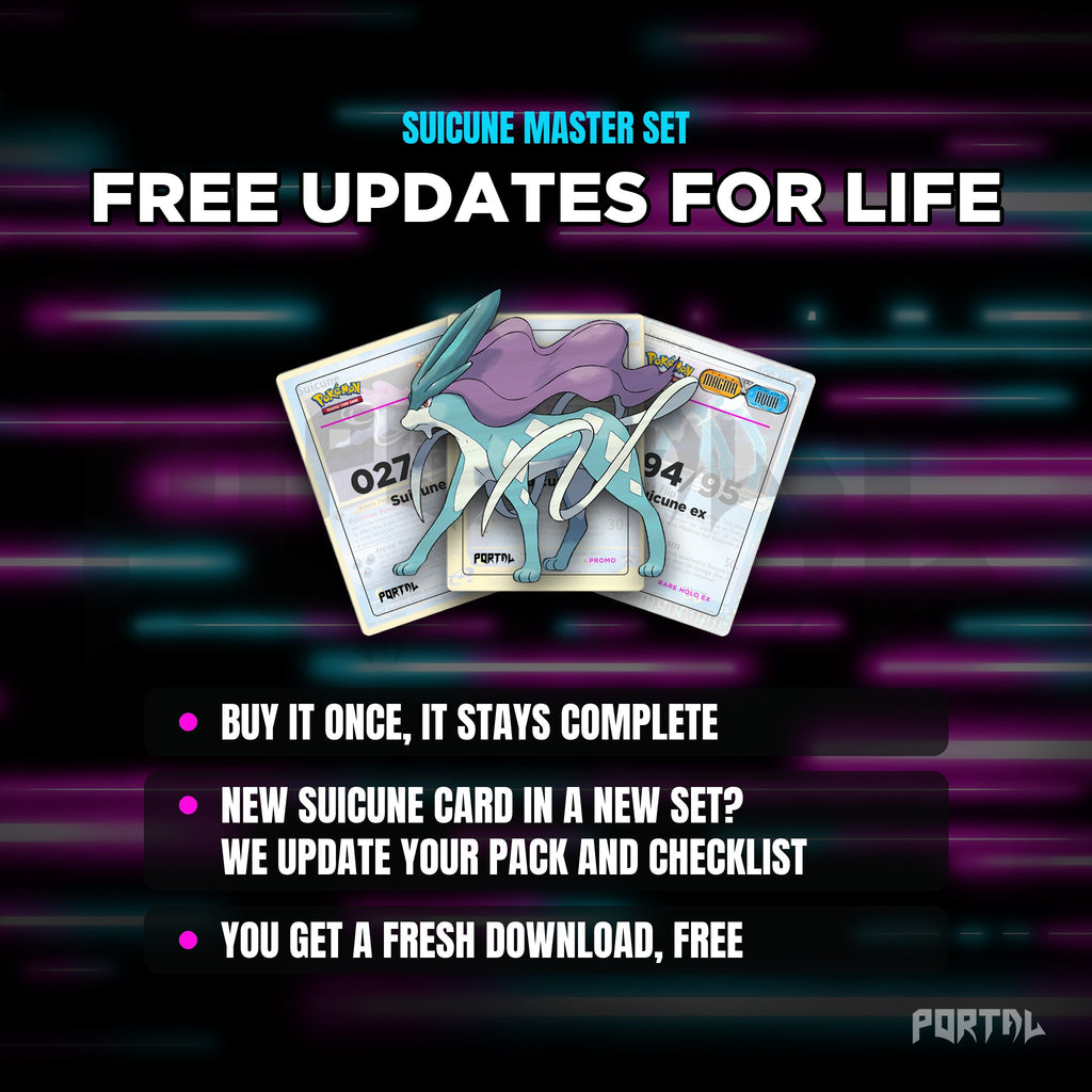 Suicune placeholders: free updates for life