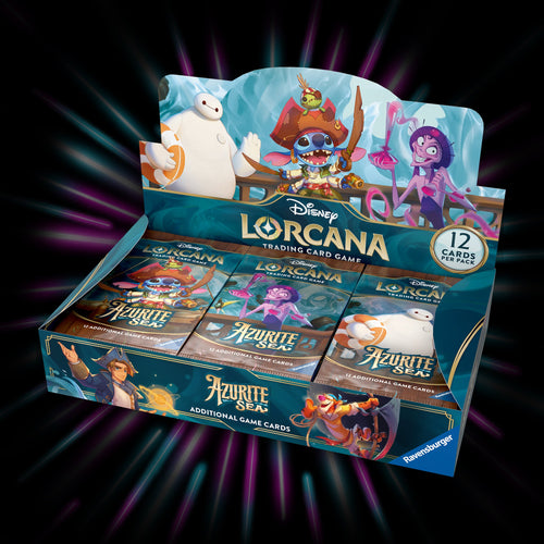 Azurite Sea booster box, Disney Lorcana