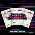 Astral Radiance master set placeholder cards, digital download, Portal TCG