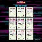 Lost Origin placeholder cards laid out in a nine pocket binder page
