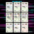 Champion's Path placeholder cards laid out in a nine pocket binder page