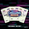 Chilling Reign master set placeholder cards, digital download, Portal TCG