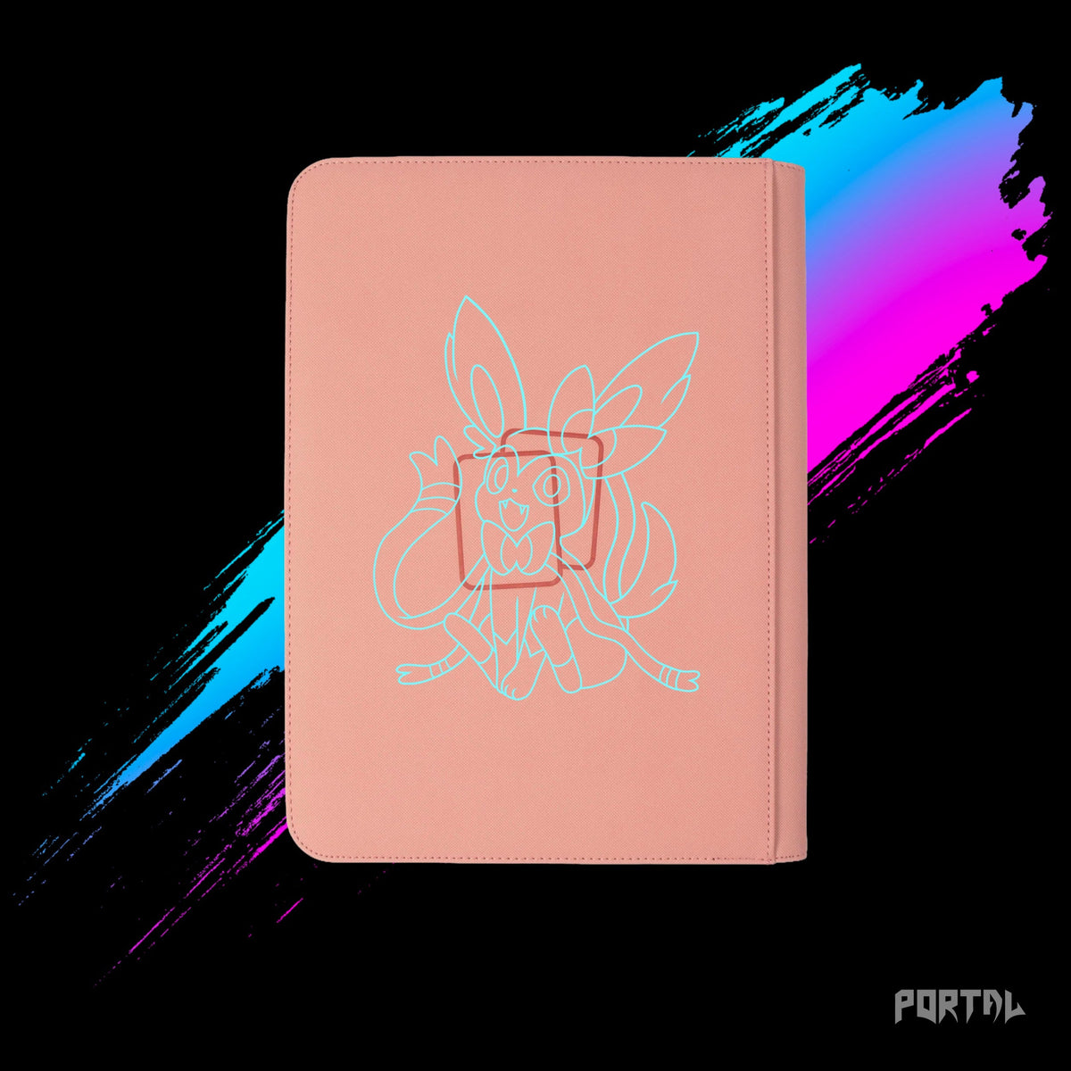 Pokemon Sylveon 30th Anniversary binder, back cover, Portal TCG