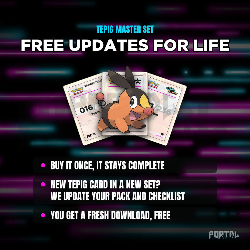 Tepig placeholders: free updates for life