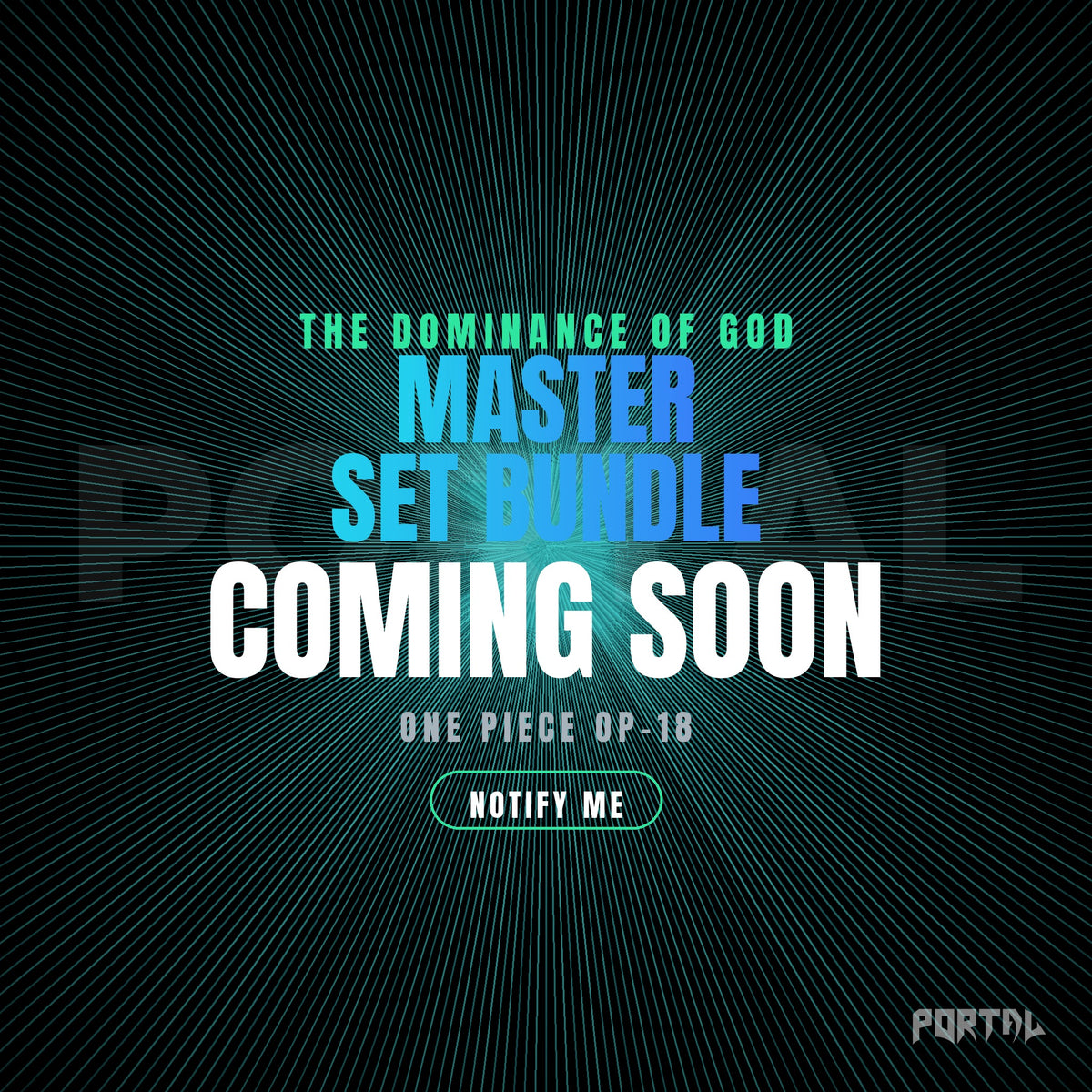 The Dominance of God - Master Set Bundle - One Piece - coming soon