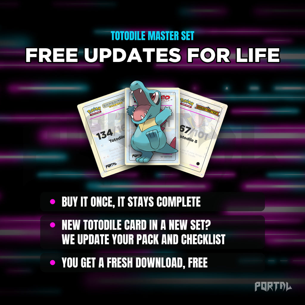 Totodile placeholders: free updates for life