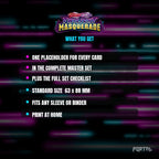 Twilight Masquerade master set placeholder cards, what is included