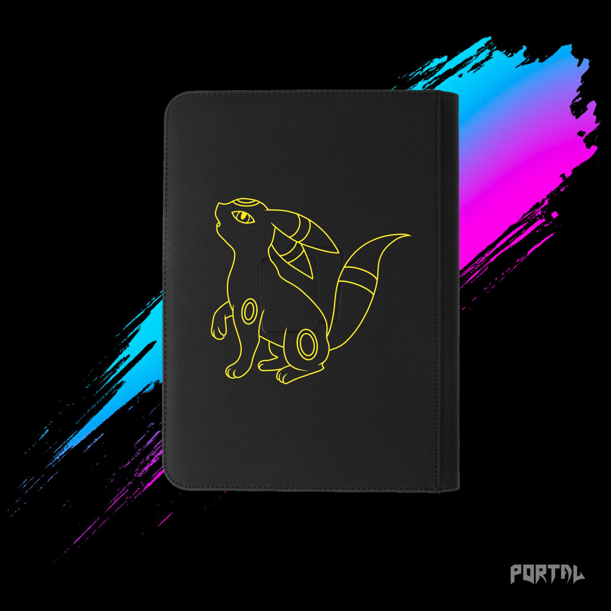 Pokemon Umbreon 30th Anniversary binder, back cover, Portal TCG