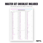 Pokemon Unbroken Bonds master set placeholders, the checklist included in the download, Portal TCG