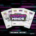 Pokemon Unified Minds master set placeholders, digital download, Portal TCG