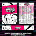 Pokemon White Flare master set checklist kit, full kit with cover, spine and checklist, Portal TCG