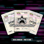 Pokemon XY Black Star Promos master set placeholders, digital download, Portal TCG