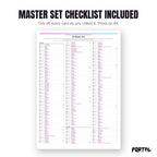 Pokemon XY master set placeholders, the checklist included in the download, Portal TCG